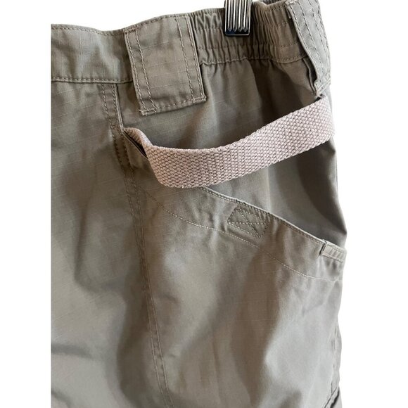511 Tactical Pants Womens 35x23.5 Khaki Cargo Military Utility Ripstop Hemmed - Picture 3 of 6